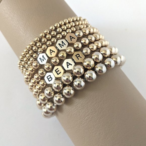 Mama Bear stretchable bracelet - Picture 4 of 5